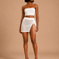 Mesh Mini Skirt